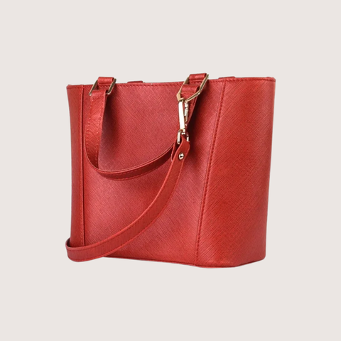 Red Scarlet Grace Leather Bag