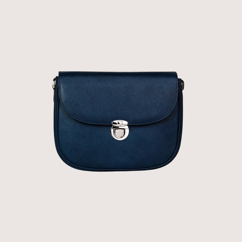 Blue Ember Leather Handbag