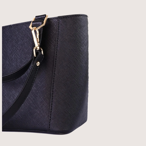 Black Scarlet Grace Leather Bag