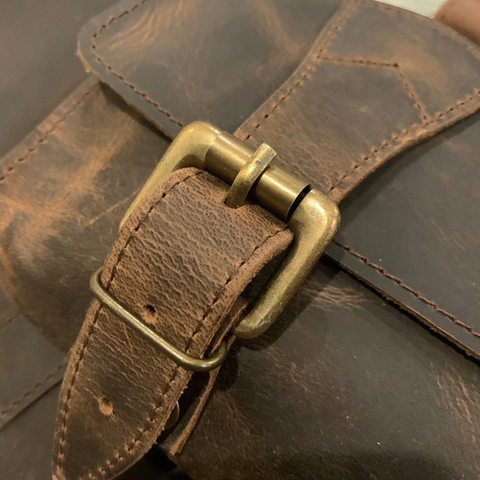 Tanned Leather Shotgun Case