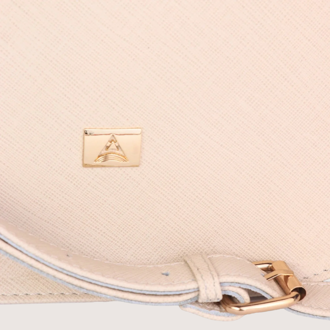 Off White Ember Leather Handbag