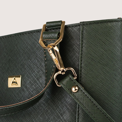 Green Scarlet Grace Leather Bag