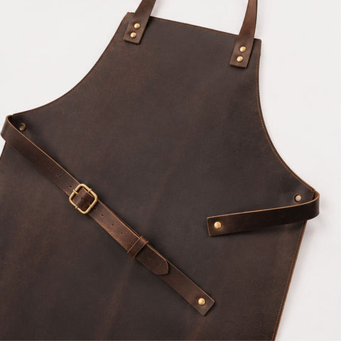 DarkBrew Barista Leather Apron