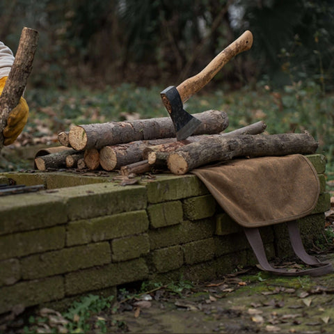 Large Waterproof Canvas Firewood Carrier