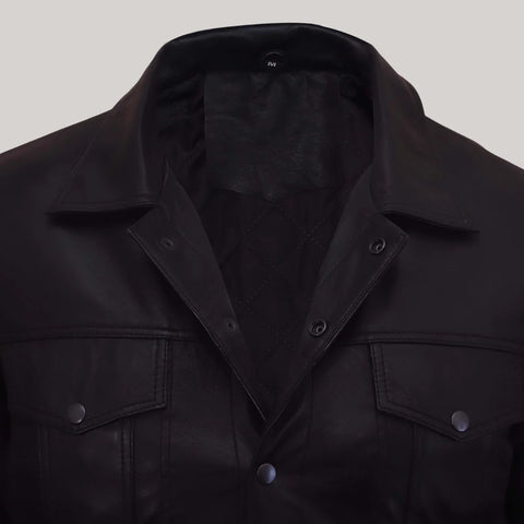 Leather Trucker Jacket