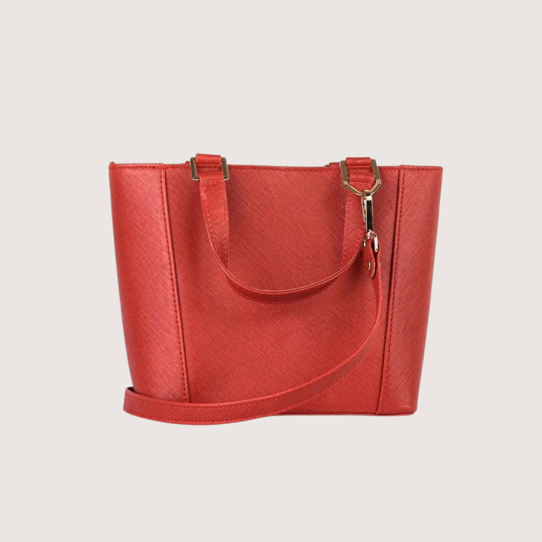 Red Scarlet Grace Leather Bag