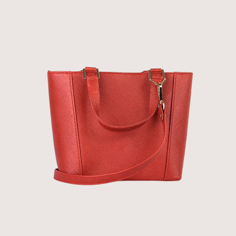Red Scarlet Grace Leather Bag
