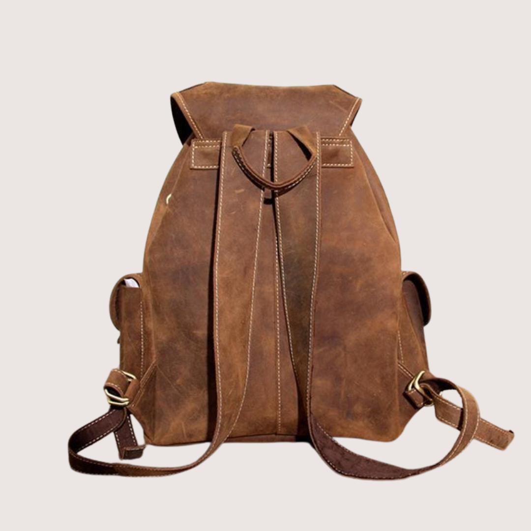 The Asmund Backpack Genuine Leather Rucksack