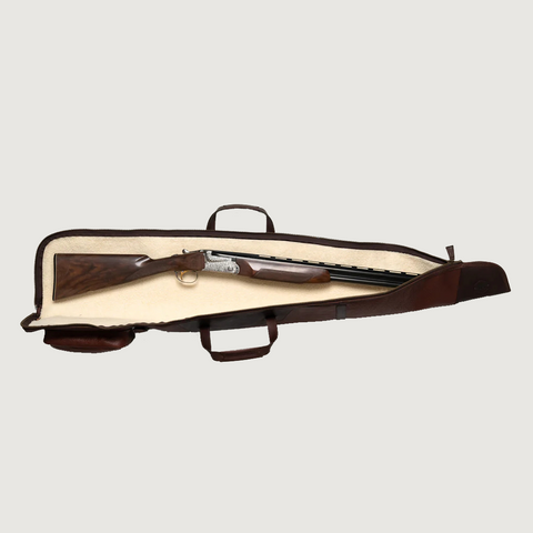 Two Toned Thick Leather Rifle Case