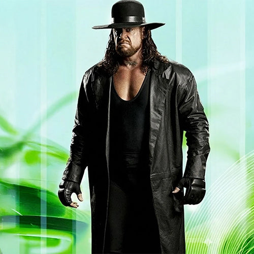 The Undertaker Leather Long Coat