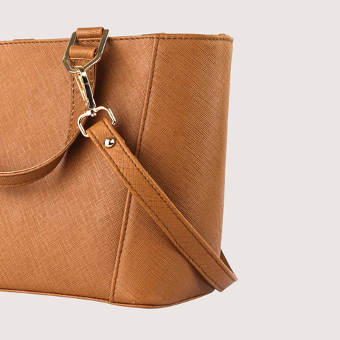 Tan Brown Scarlet Grace Leather Bag