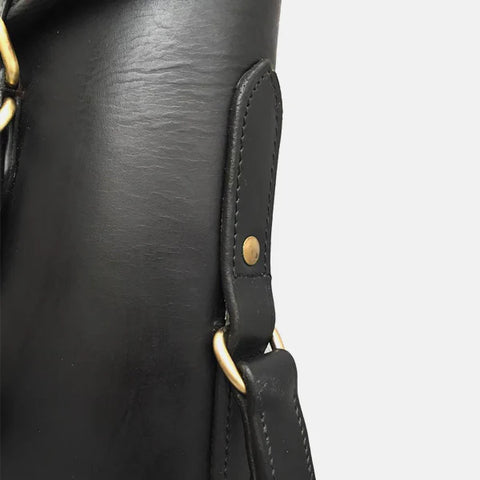 Black Leather Shotgun Slip Case, Hunters Gift