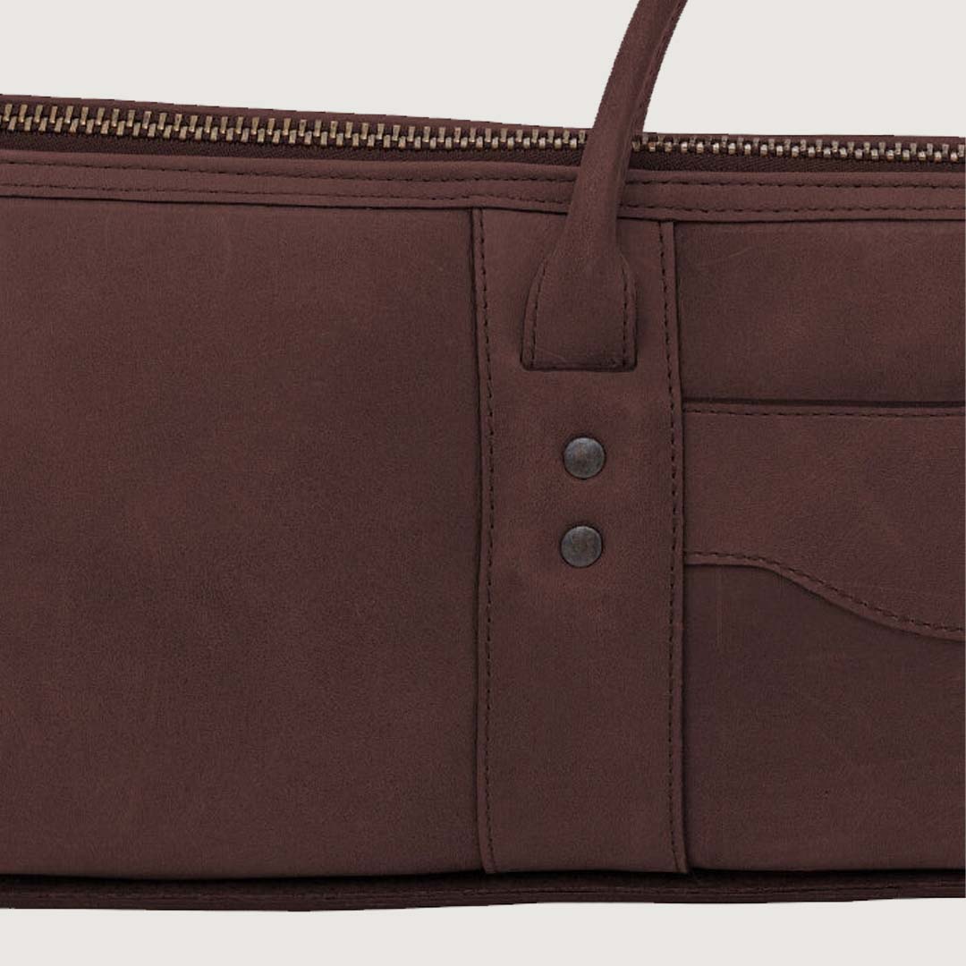 HandCrafted Durable Leather Hunting Shotgun Case