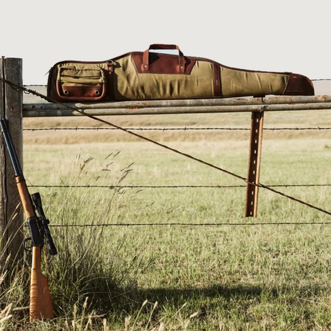 Zipper Legacy Waxed Canvas Rifle Case