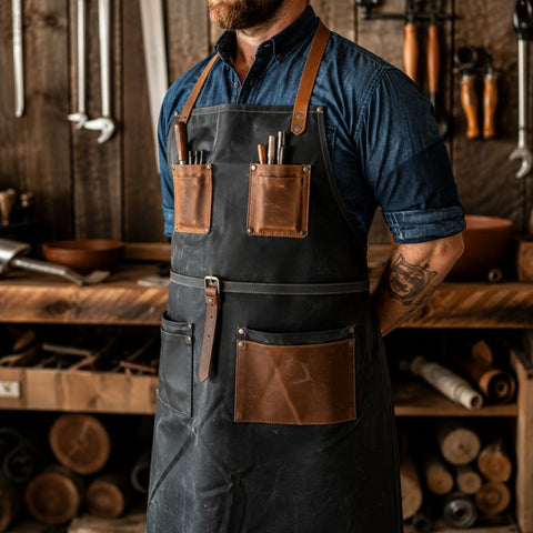 WoodSmith Leather Carpenter's Apron