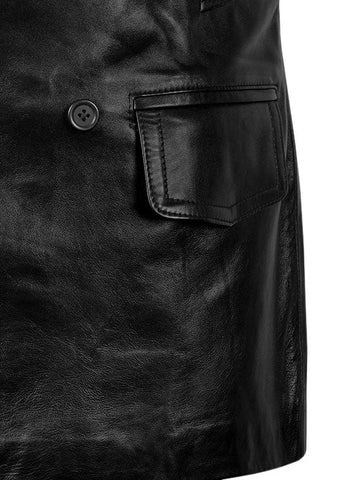 David Tennant Doctor Who Leather Trench Coat