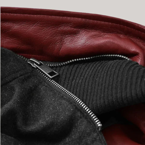 Rodeo Hooded Leather Jacket