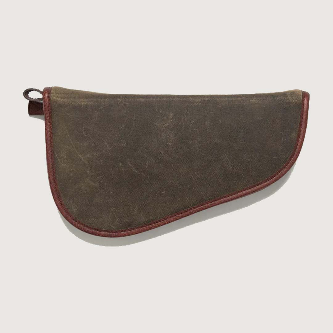 Waxed Canvas Dakota Handgun & Pistol Case