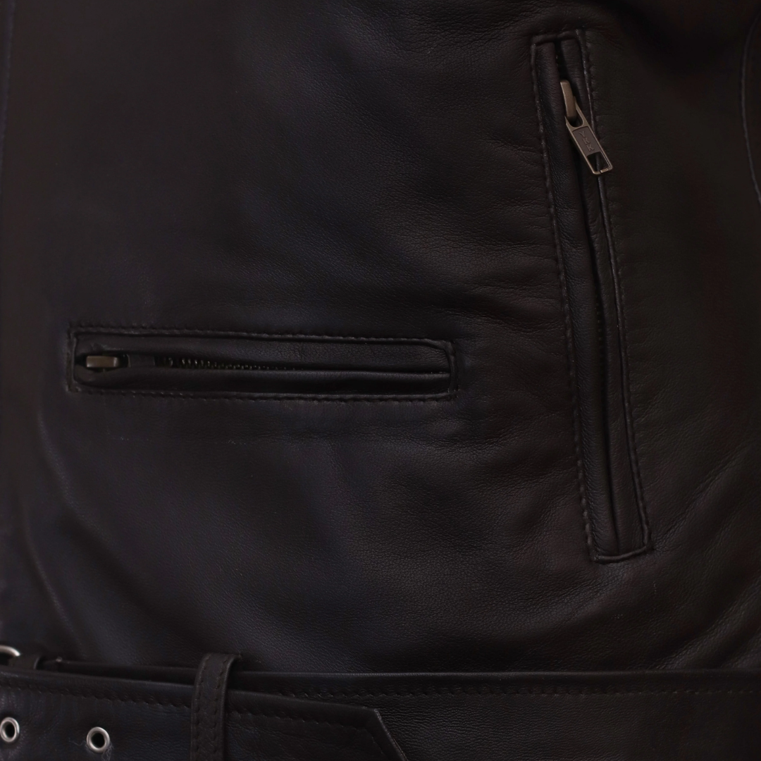 Midnight Edge Zipper Jacket