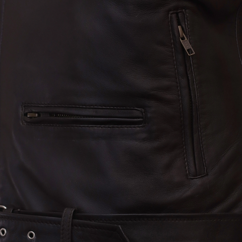 Midnight Edge Zipper Jacket