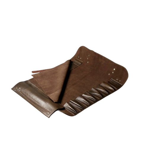 Brown Gourmet Blade Set Knife Roll
