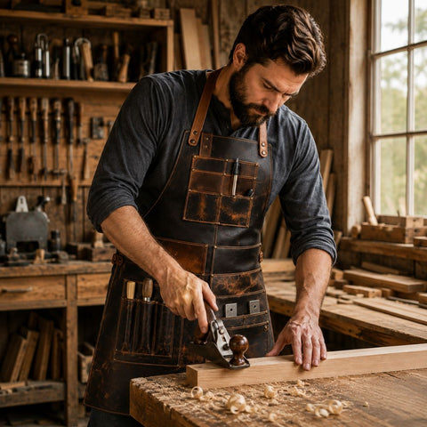 Carpentry Magic Leather Apron