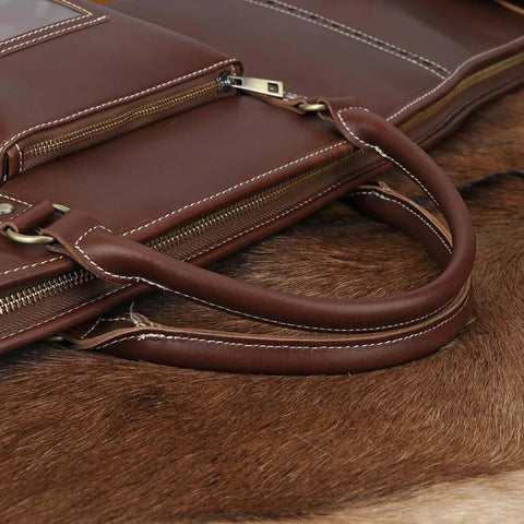 Genuine Leather 46" Soft Padded Rifle Bag