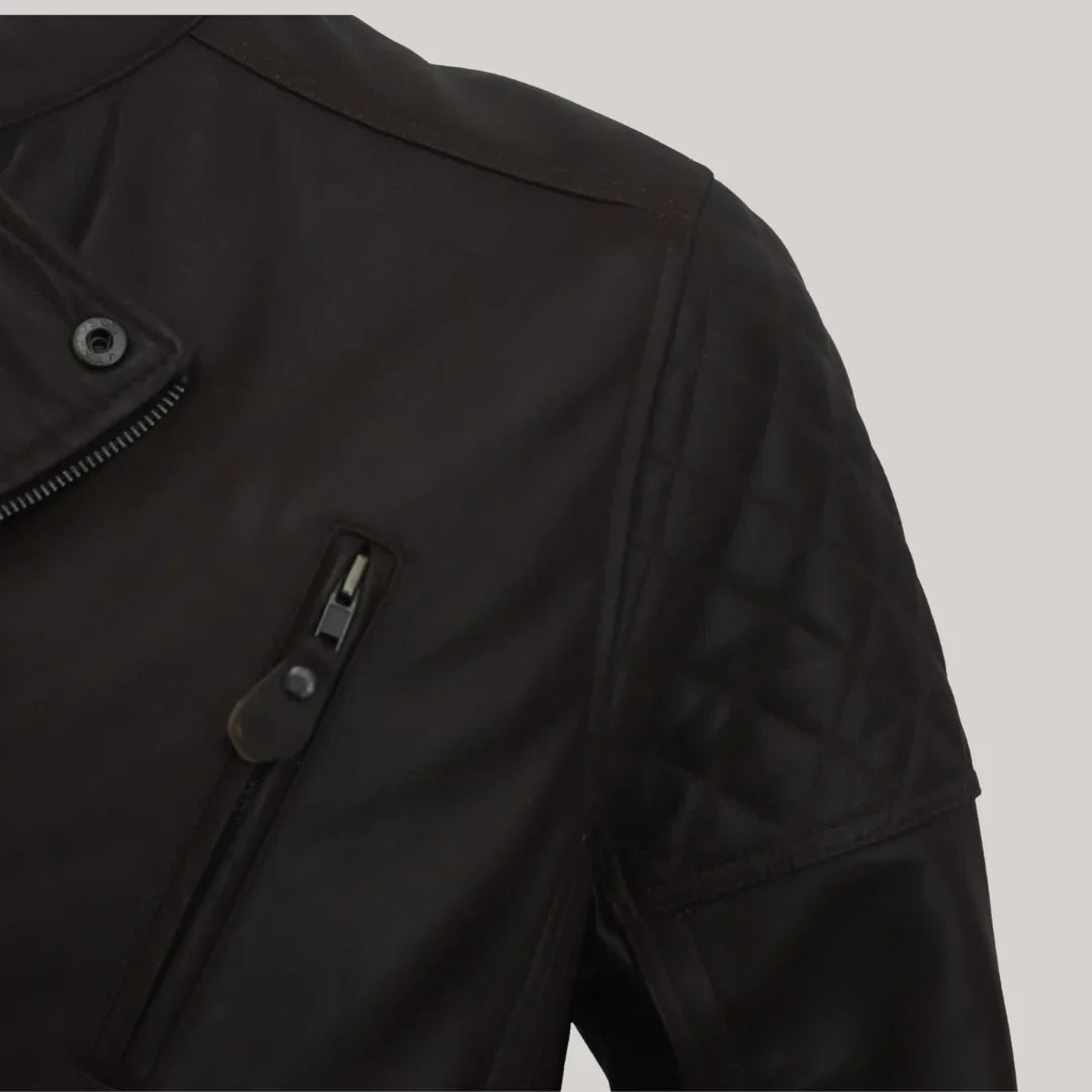 Blackout Luxe Leather Jacket