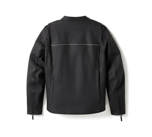 Men's H-D Leather Riding Jacket