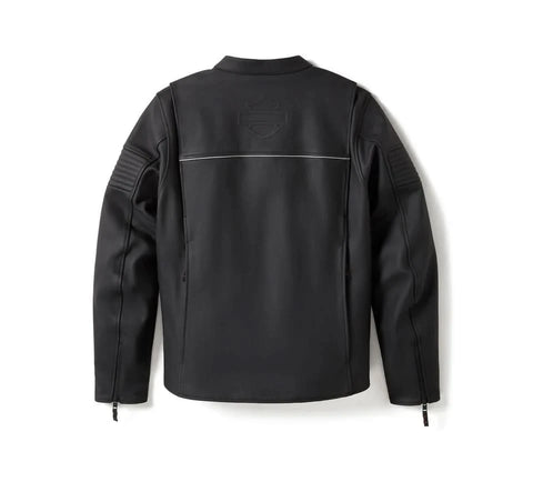 Men's H-D Leather Riding Jacket