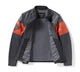 Men's Essential Convertible Leather Jacket