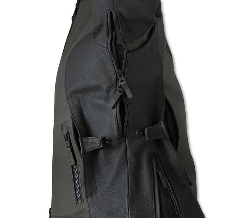 Women's Gallun 2.0 H-D Triple Vent System Leather Riding Jacket