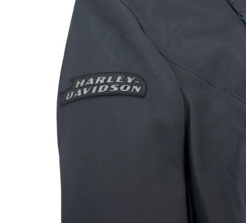 Women's Paradigm Triple Vent System 2.0 Leather Riding Jacket - Black Beauty