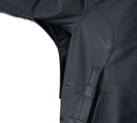 Women's Paradigm Triple Vent System 2.0 Leather Riding Jacket - Black Beauty