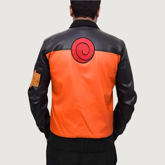 Naruto Shippuden Uzumaki Jacket - Leather Clan