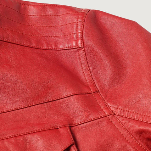 MatPat Red Leather Jacket