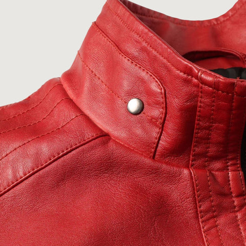 MatPat Red Leather Jacket