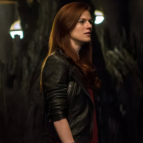 Rose Leslie The Last Witch Hunter Leather Jacket