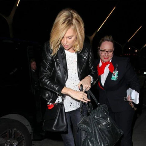Charlize Theron Leather Jacket
