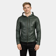 Green Leather Jacket