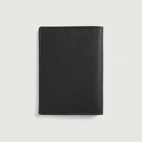 Bernardi Black Leather Travel Wallet