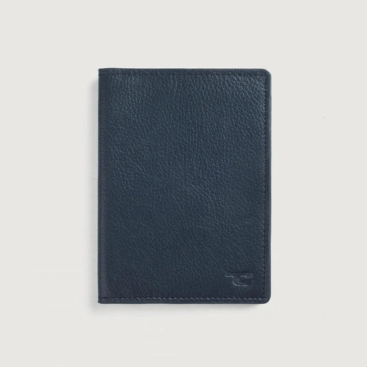 Bernardi Blue Leather Travel Wallet
