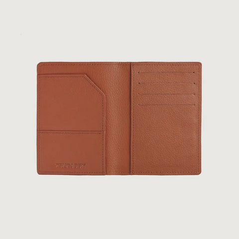 Bernardi Brown Leather Travel Wallet