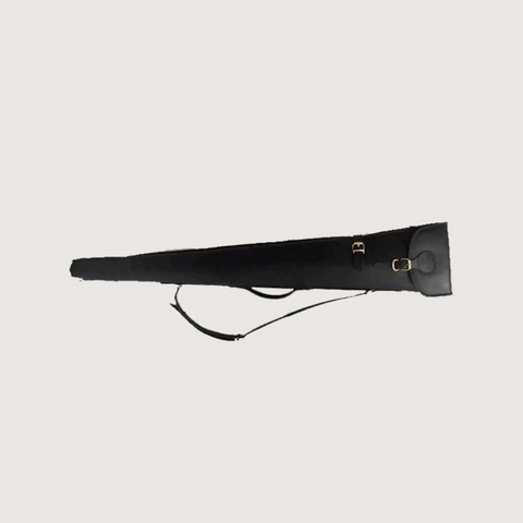 Black Leather Shotgun Slip Case, Hunters Gift