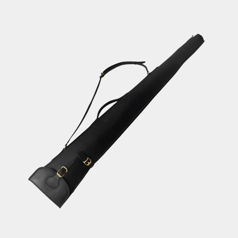 Black Leather Shotgun Slip Case, Hunters Gift