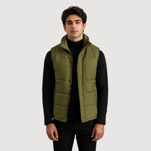 Bryan Green Puffer Vest