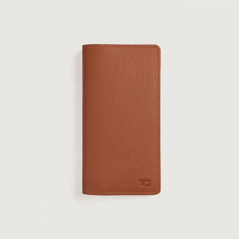 Cameron Brown Leather Long Wallet
