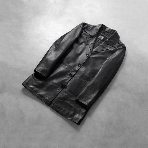 [FS] Classmith Black Leather Coat