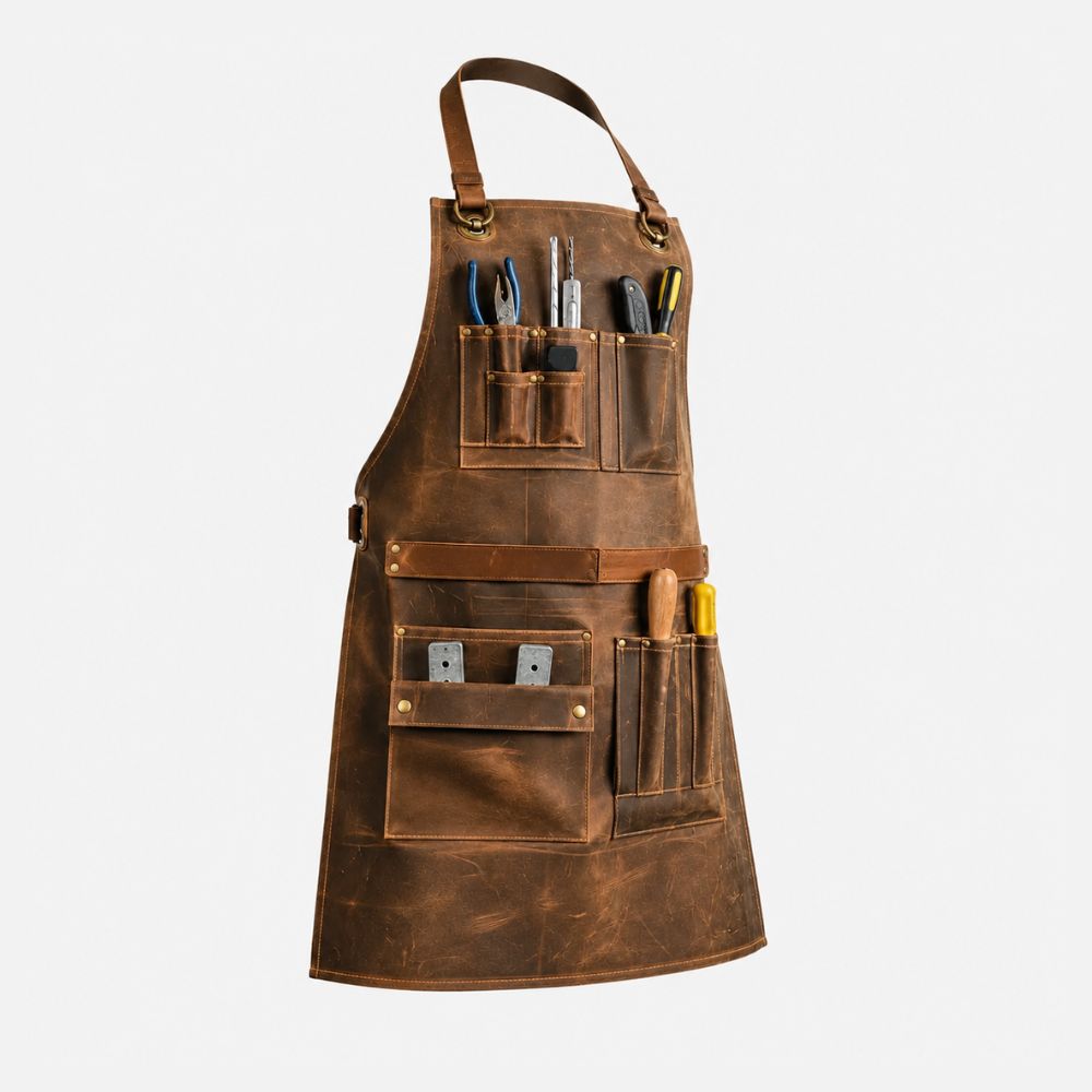 Craftsman's Companion Leather Woodworking Apron
