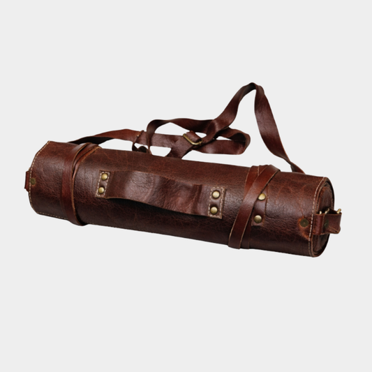Burgundy Coloured Knife Roll